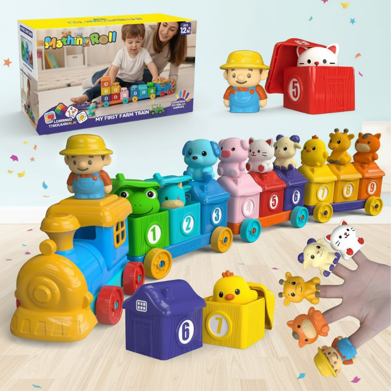 SmartTrain – Educational & Fun – Children's Play Train Set