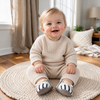 TinyToes – Soft & Warm – Baby's First Shoes with a Striped Design