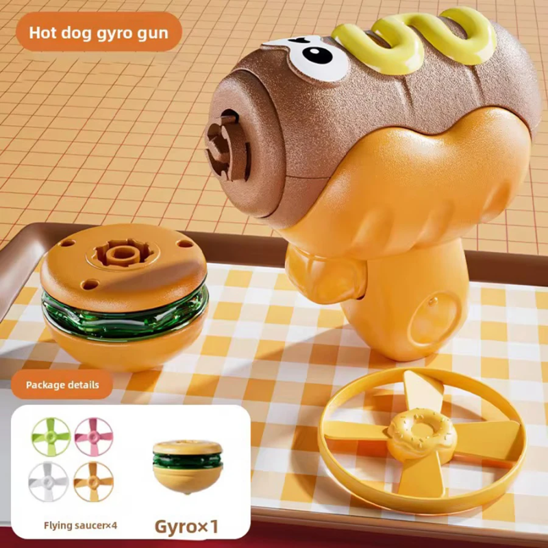 Flying Disk Toy – Creative & Active – Gyro Gun
