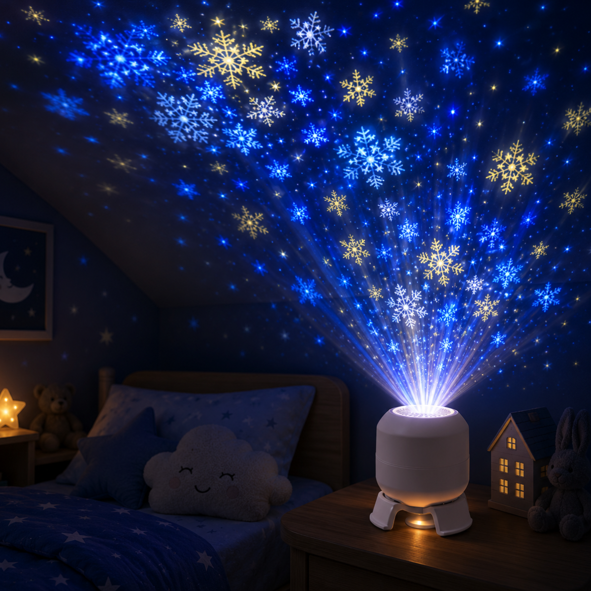 SeaDream – Fun & Educational – 360° Rotating LED Night Light