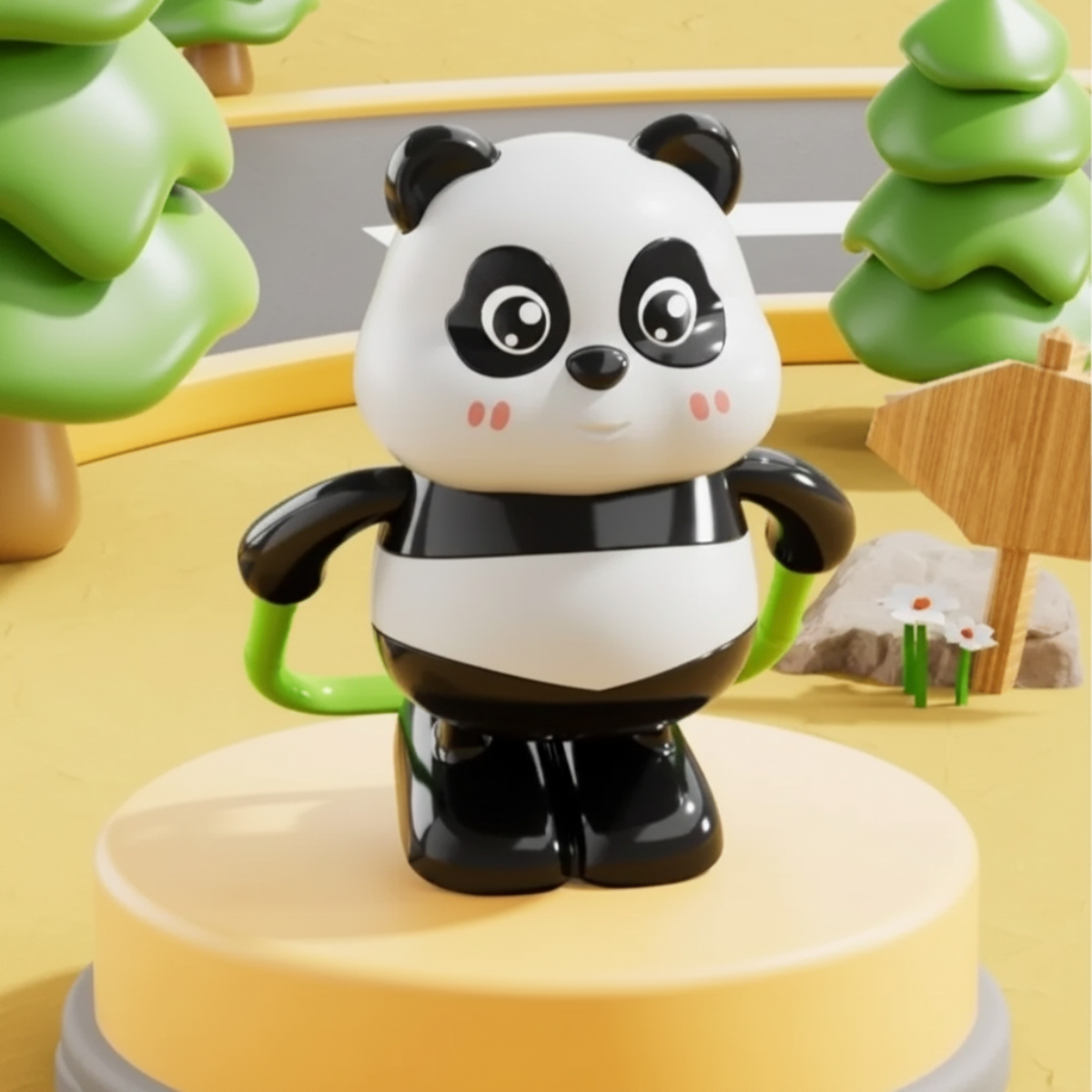 PandaPlay – Fun & Active – Wind-Up Panda Toy