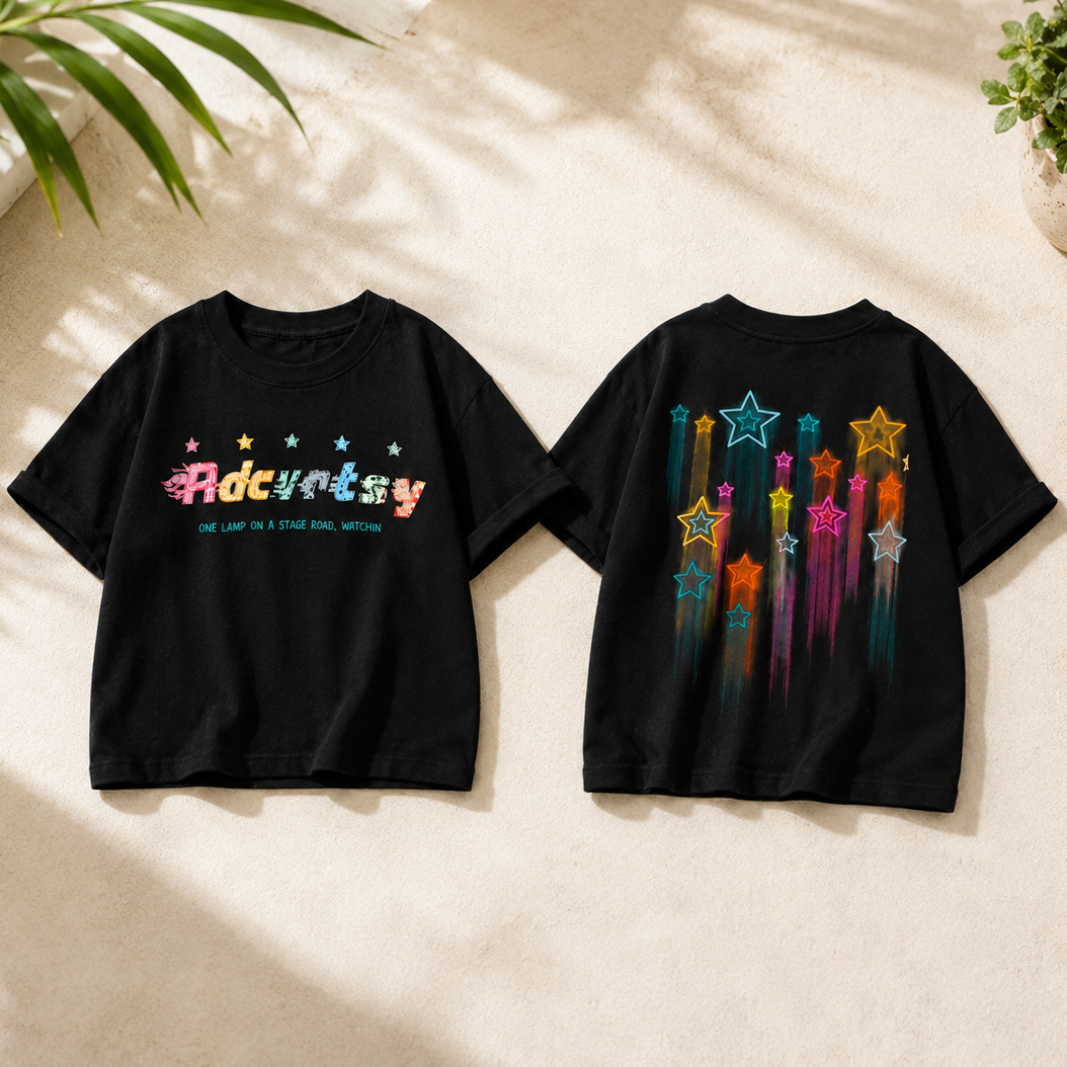 StarGlow – Light & Playful – Star T-shirt