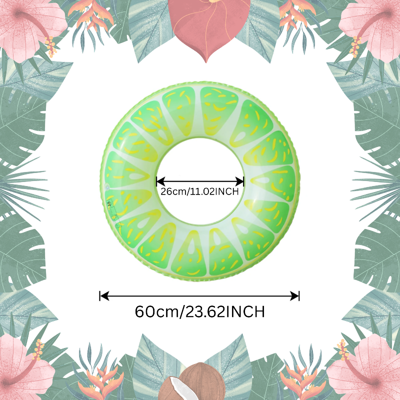SunSplash – Tropical & Comfortable – Tropical Fruit Swim Ring