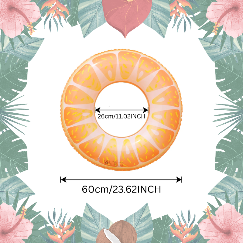 SunSplash – Tropical & Comfortable – Tropical Fruit Swim Ring