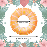 Thumbnail for SunSplash – Tropical & Comfortable – Tropical Fruit Swim Ring