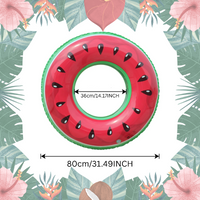 Thumbnail for SunSplash – Tropical & Comfortable – Tropical Fruit Swim Ring