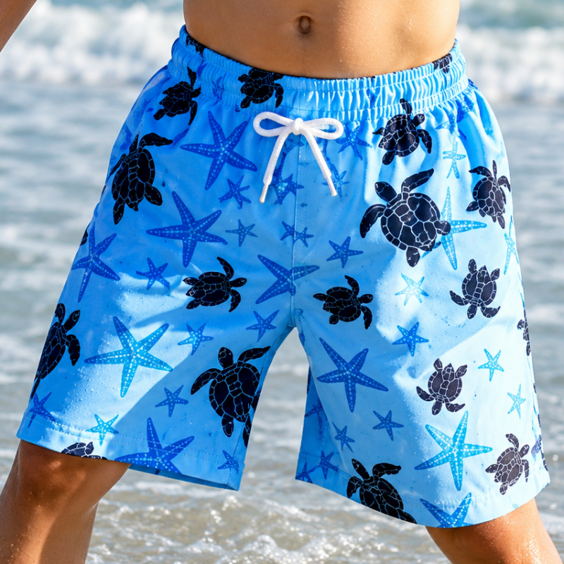 SunnySplash – Lightweight & Comfortable – Boys' Swim Trunks
