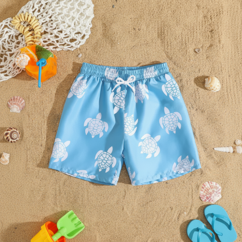 SunnySplash – Lightweight & Comfortable – Boys' Swim Trunks