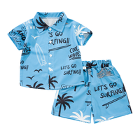 Thumbnail for Mini Fashion™ - Fresh & Cheerful - Flowers Boys Set