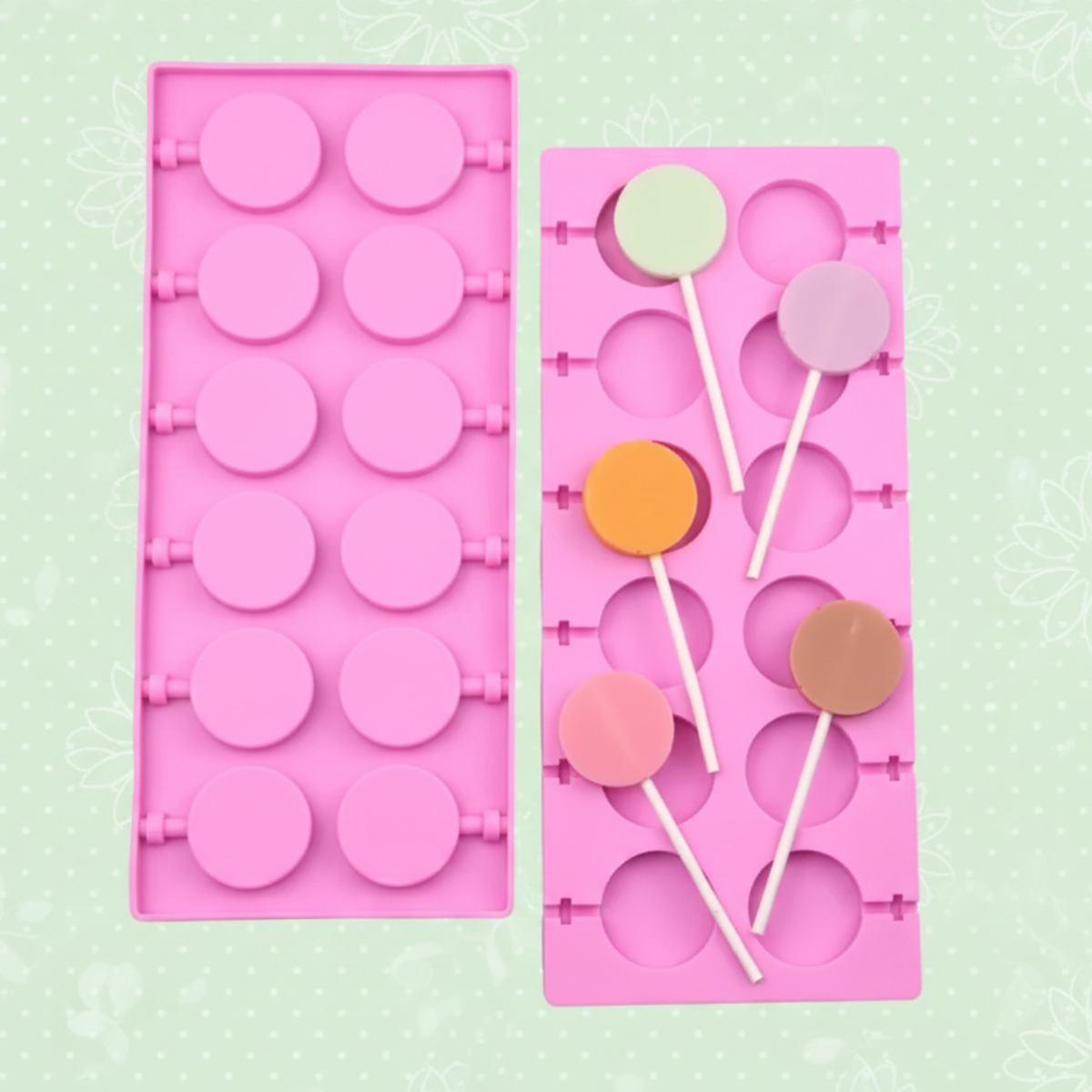 SweetPop – Healthy Treats – Silicone Lollipop Mold Set