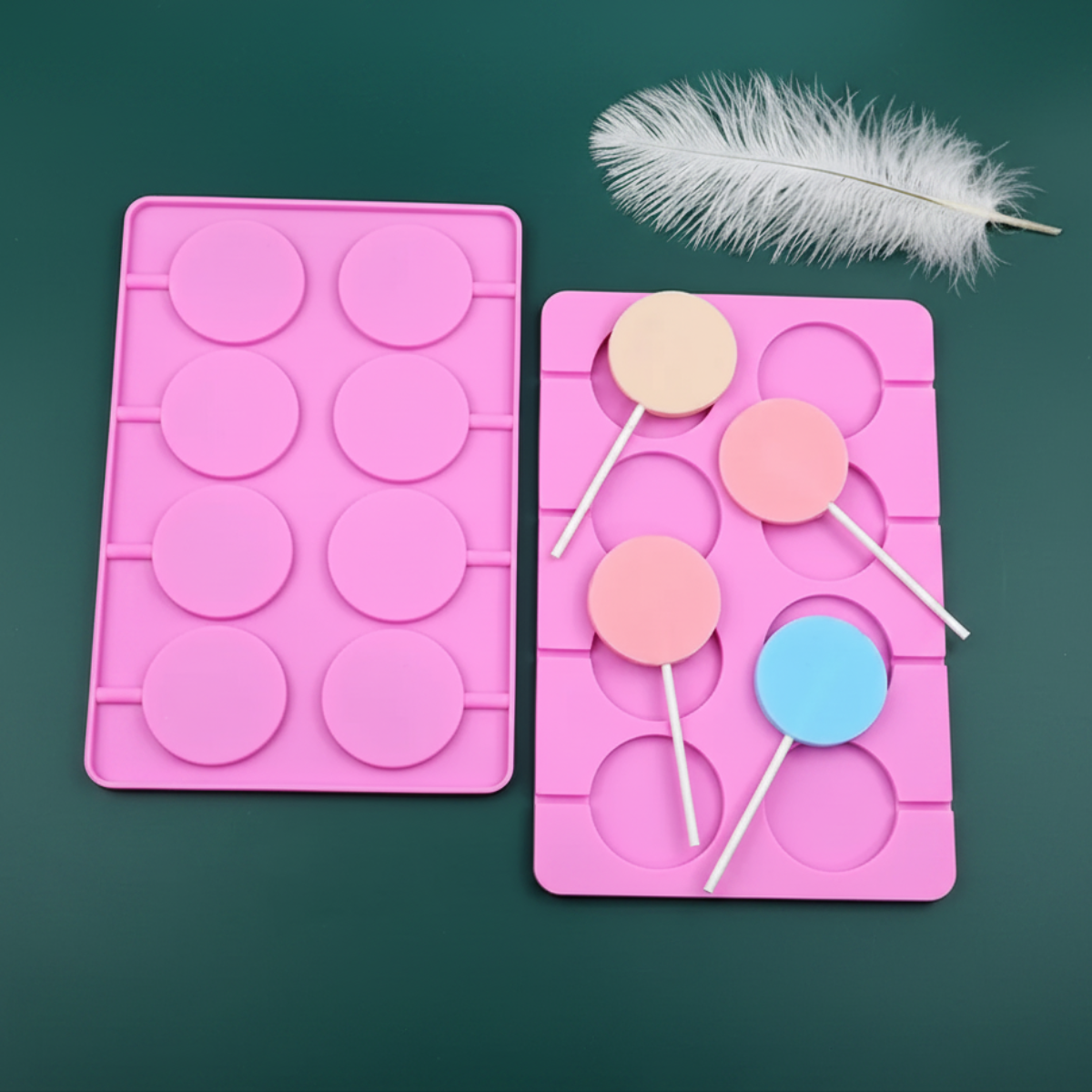 SweetPop – Healthy Treats – Silicone Lollipop Mold Set