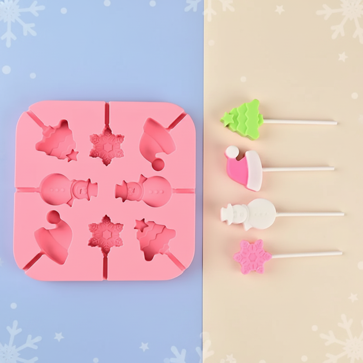 SweetPop – Healthy Treats – Silicone Lollipop Mold Set
