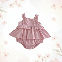 Thumbnail for TinyBloom – Cute & Soft – Baby & Toddler Dress with Ruffles