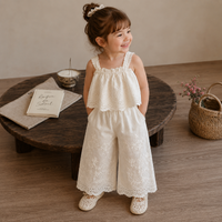 Thumbnail for TinyLuxe – Zomerset Lace Top and Wide-Leg Pants