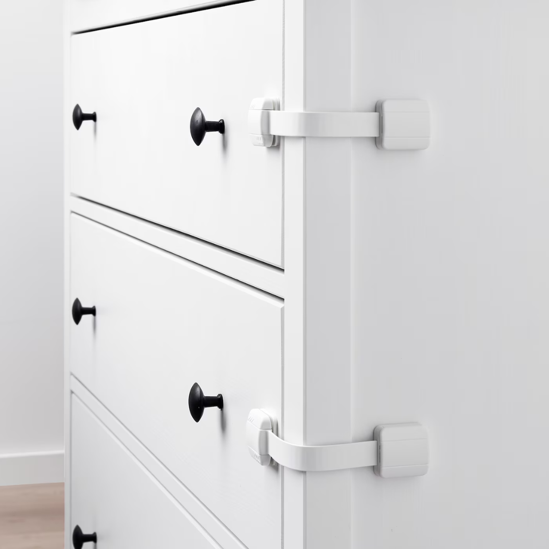 Milo & Moon – Invisible Safety – Childproof Cabinet & Drawer Locks (8 pieces)