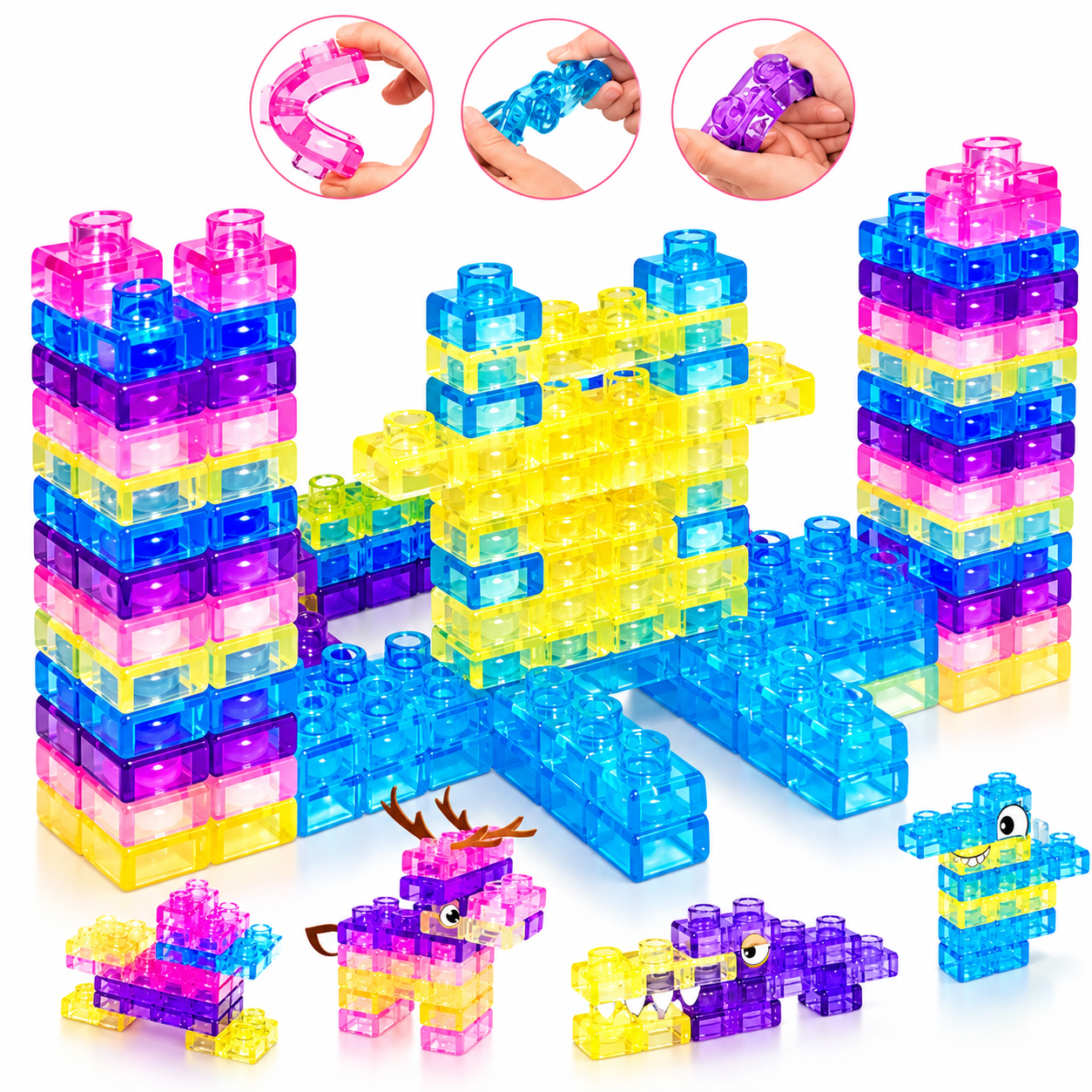 JellyBuild – Soft & Creative – Flexible Jelly Building Blocks