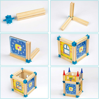 Thumbnail for Woods – Sustainable & Creative – Wooden Construction Set for Children