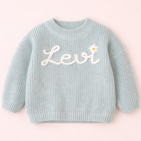 Thumbnail for TinyStitch – Personalized Knitted Name Sweater for Children