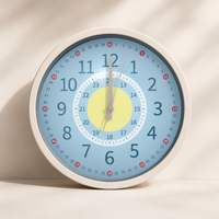 Thumbnail for ChildrenTime – Independent & Quiet - Educational Children's Wall Clock