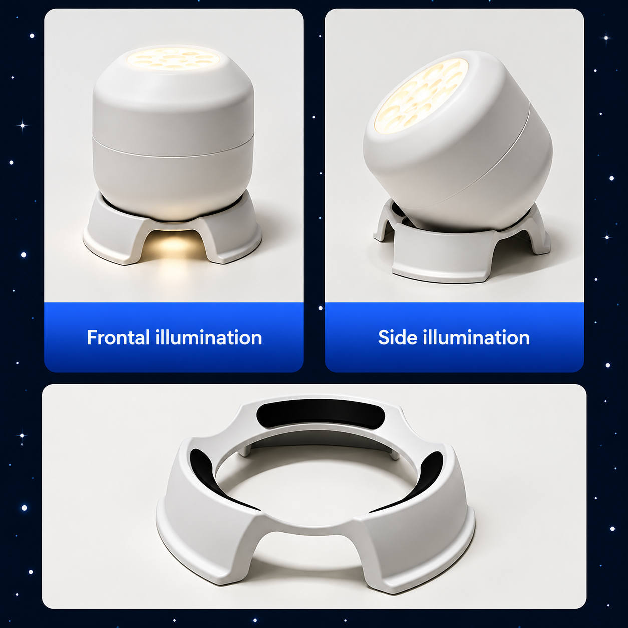 FrostyLight – Magical & Atmospheric – Rotating Projector Lamp (Christmas & Halloween)