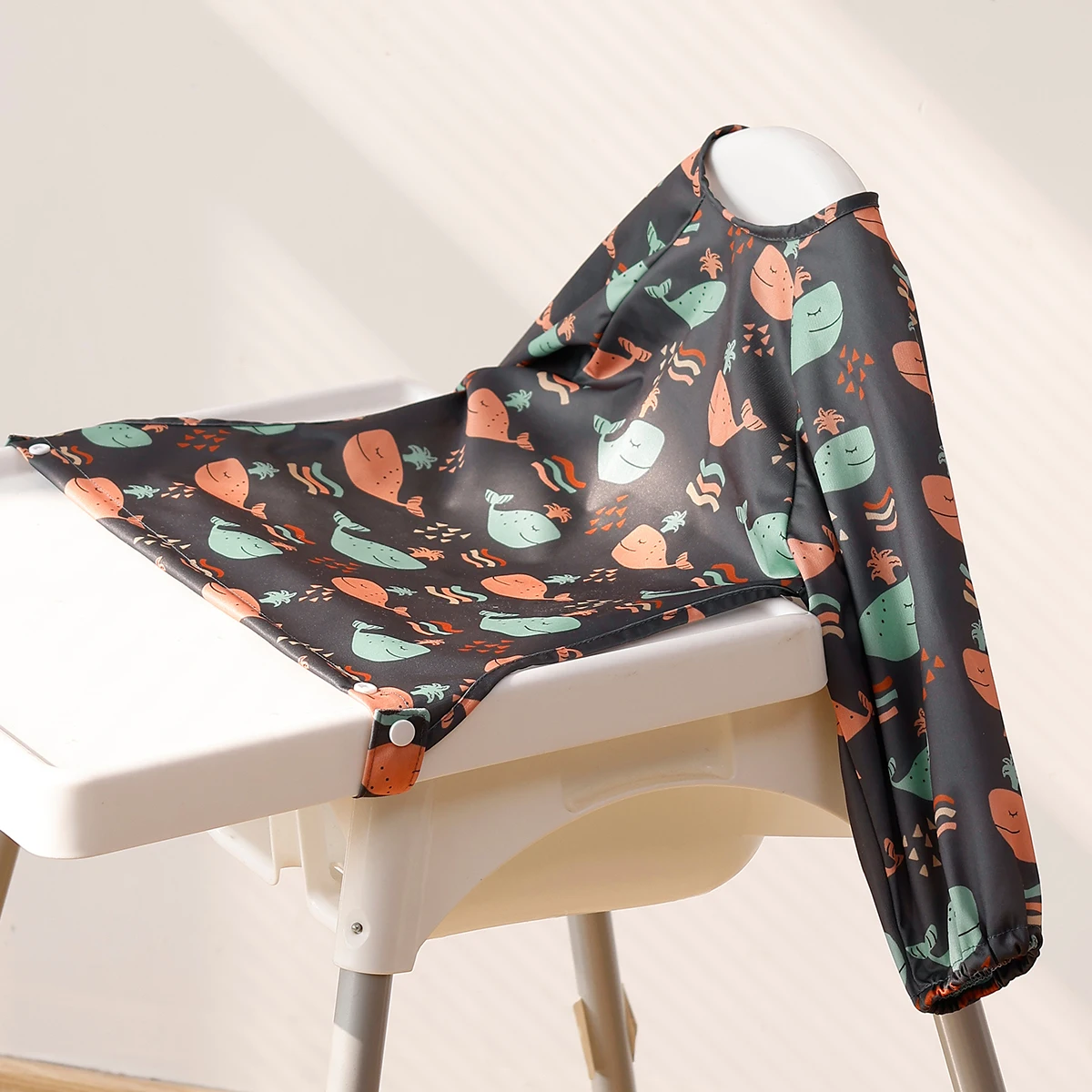 MessyFree – Waterproof & Practical – Long-Sleeved Baby Apron
