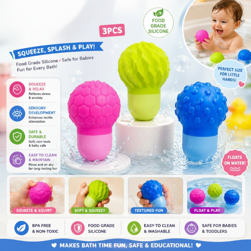 Water Squirters – Fun & Safe – Water Gun (Set of 3)