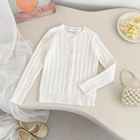 Thumbnail for CozyBelle – Elegant & Warm – Knitted Cardigan with Buttons
