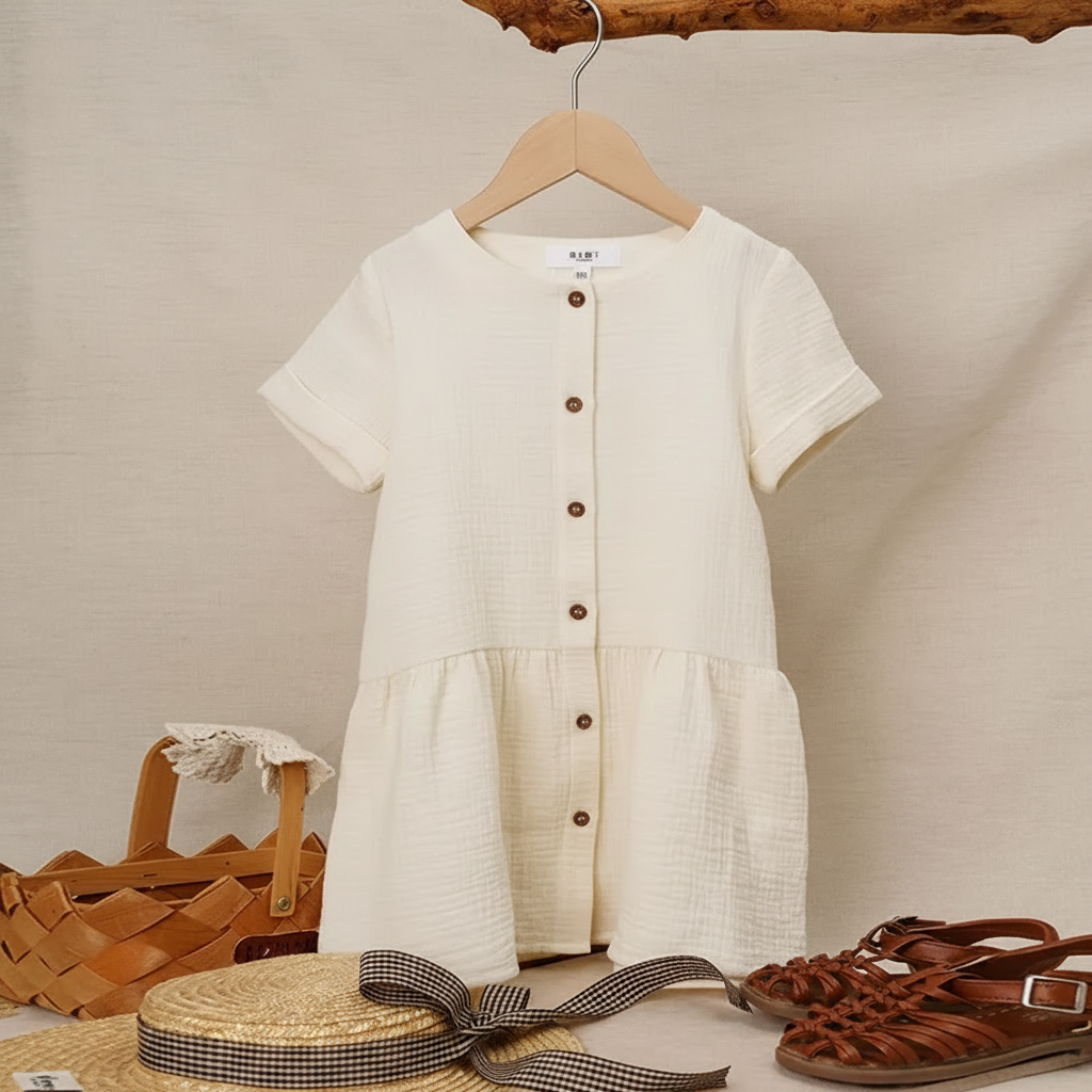 LunaDress – Elegant & Airy – Children's Dress with an A-Line Silhouette