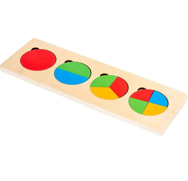 Woods™  - Geometric Montessori Puzzel