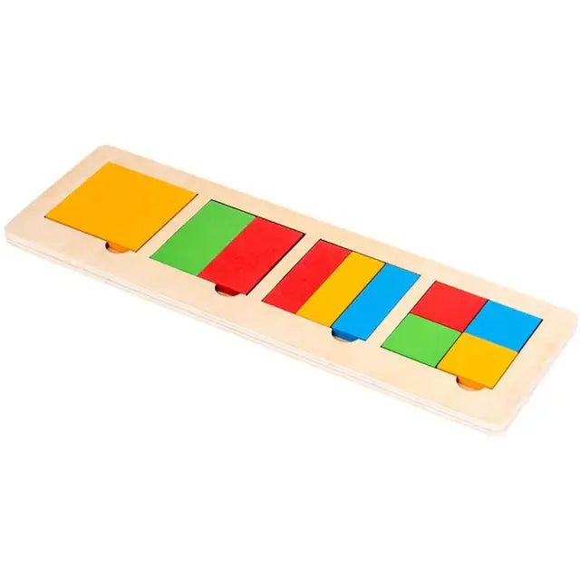 Woods™  - Geometric Montessori Puzzel