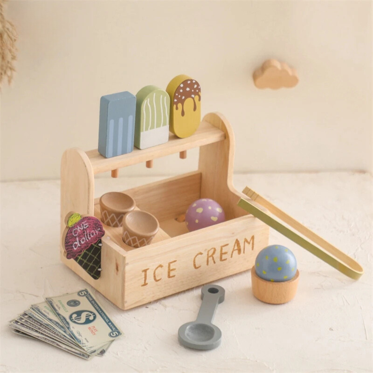 Woods™ - Mini Ice Cream Masters - Wooden Ice Creams Toy Set