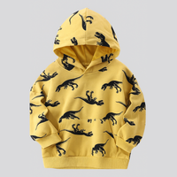 Thumbnail for DinoStyle – Warm & Breathable – Hoodie with Triceratops Print