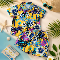 Thumbnail for Mini Fashion™ - Fresh & Cheerful - Flowers Boys Set