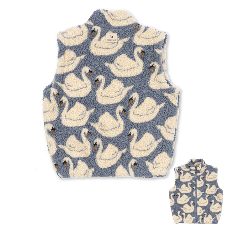 WarmHug – Comfortable & Trendy – Kids' Fleece Jacket with Playful Prints