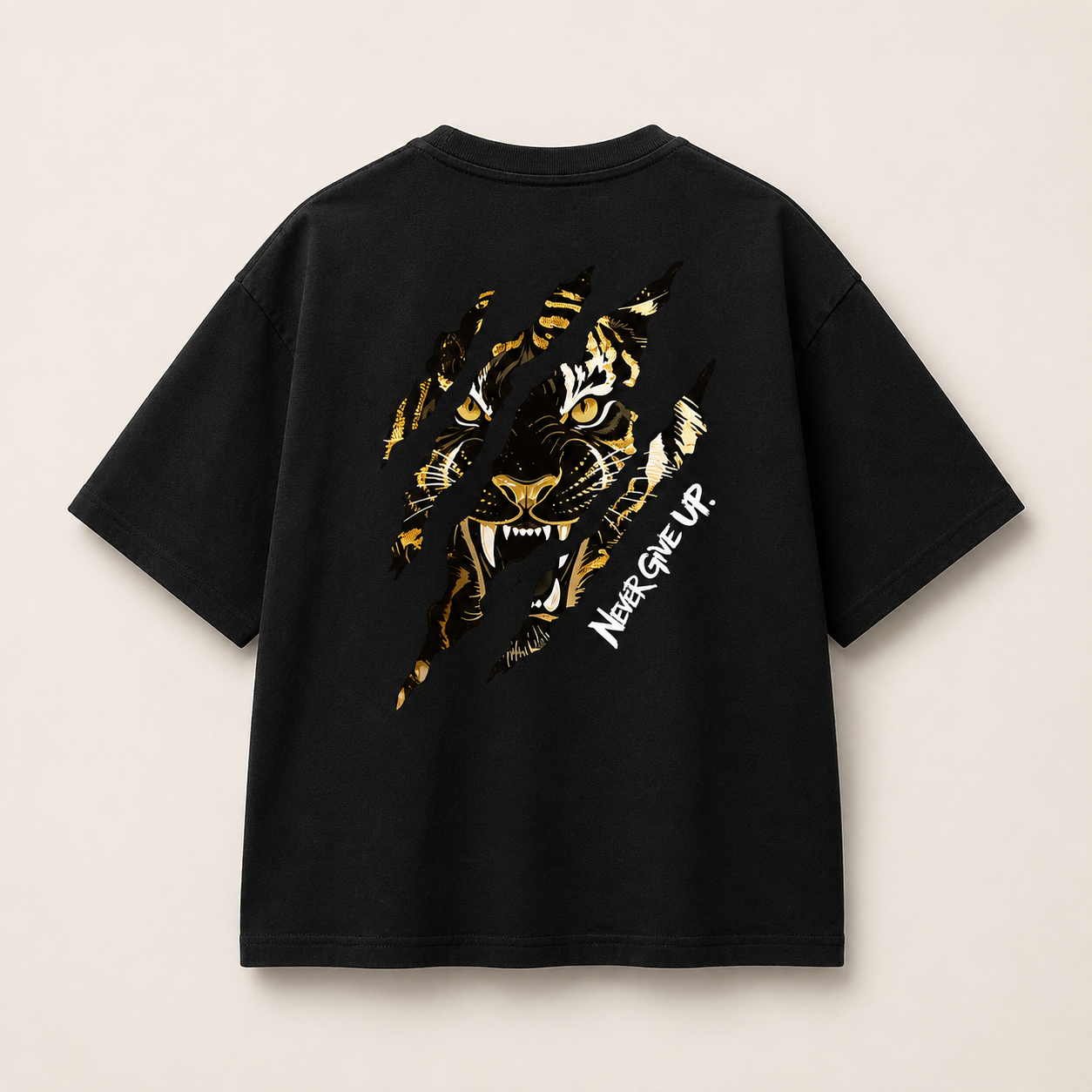 WildRoar – Fun & Casual – Kids' T-shirt with Tiger Print