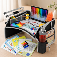 Thumbnail for TravelBuddy – Car & Essentials – Foldable Travel Tray for Kids