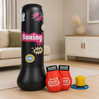 Thumbnail for BopBag – Fun & Active – Inflatable Punching Bag with Gloves