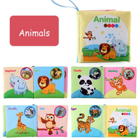 Thumbnail for Soft Tail Book™ – Soft Tail Fun - Sensory Animals Baby Booklet