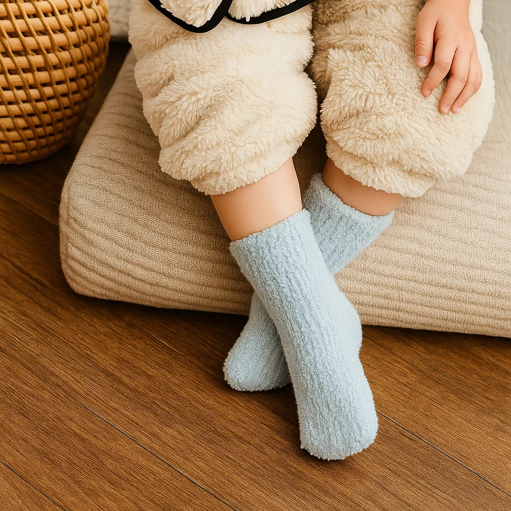 SnuggleBoo – Warm & Soft – Fleece Baby Socks