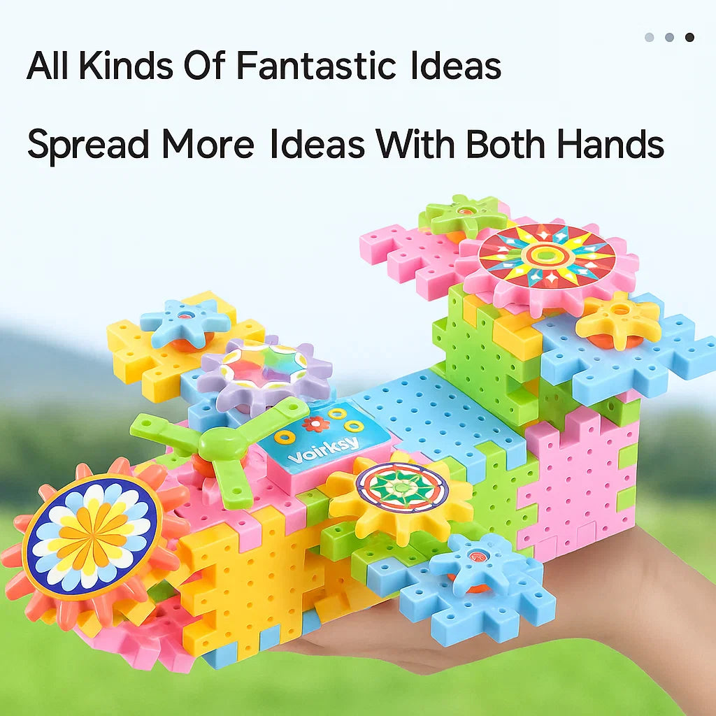 GearTrack – Electric & Educational – Building Blocks Play Set
