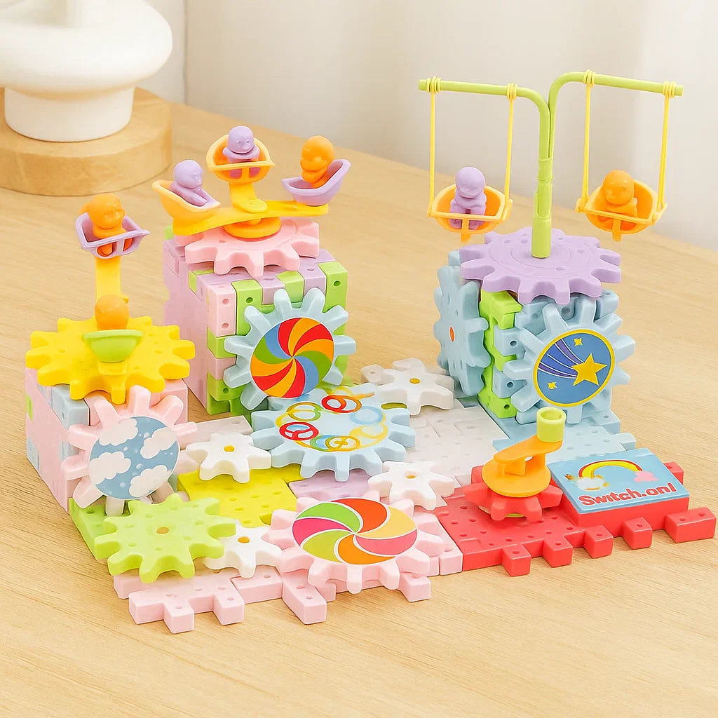 GearTrack – Electric & Educational – Building Blocks Play Set