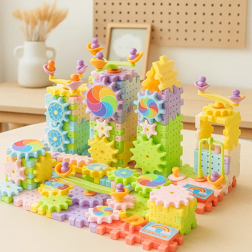 GearTrack – Electric & Educational – Building Blocks Play Set