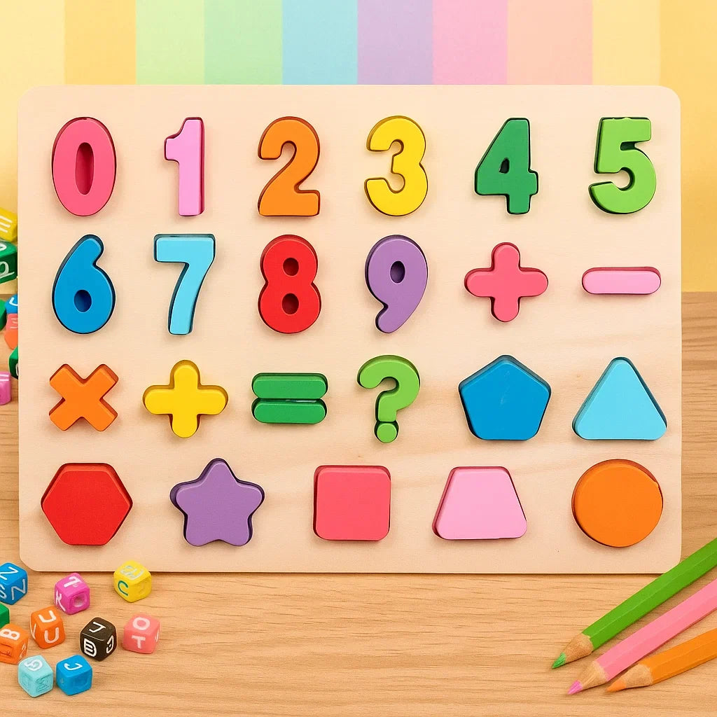 AlphaBlocks – Wooden & Educational – 3D letter puzzle