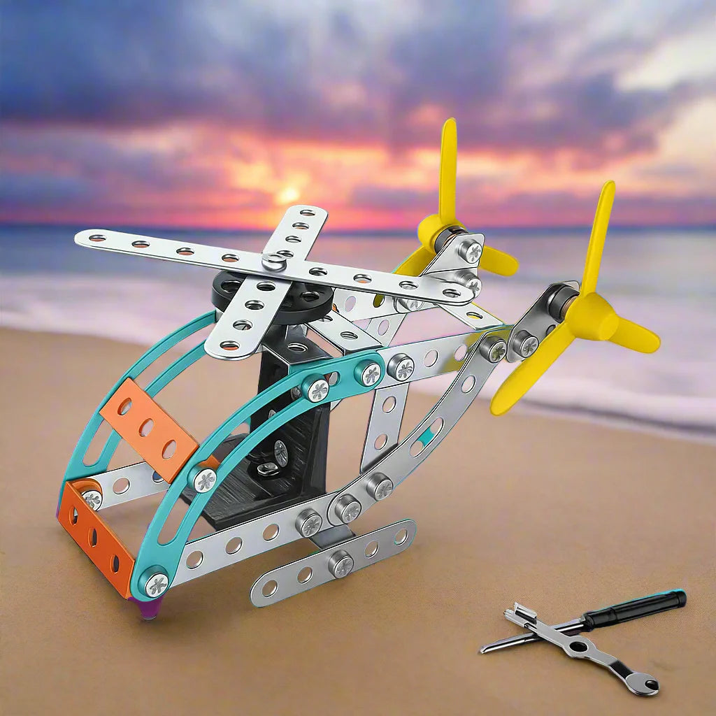 MetalBuild – Cool & Educational – Construction Vehicle Set