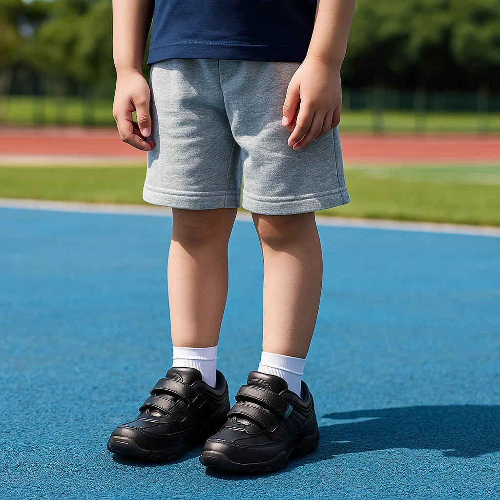 MonoWalk – Light & Durable - Leather Sneakers with Velcro