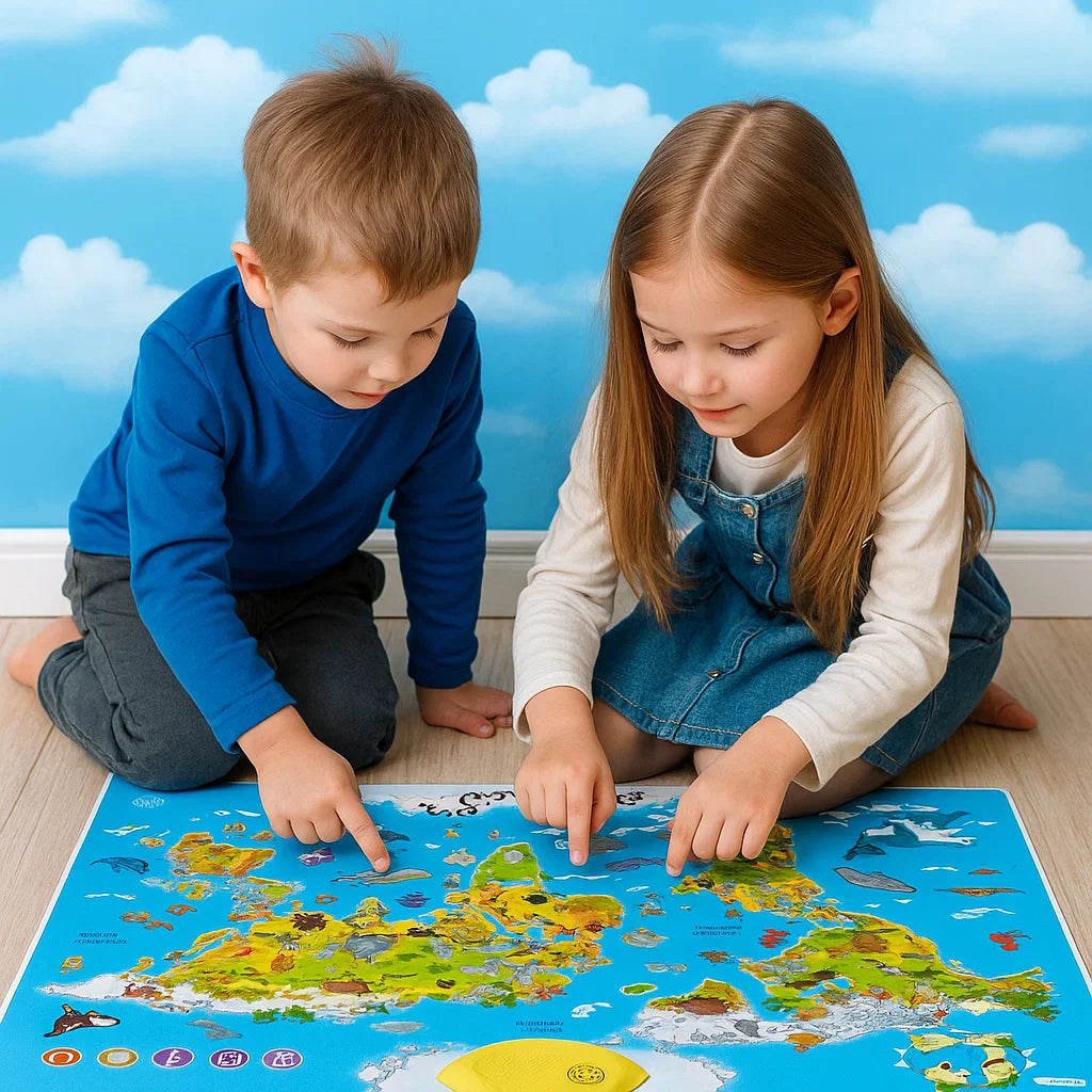 LittleExplorers – Learning & Playing – Animal World Map