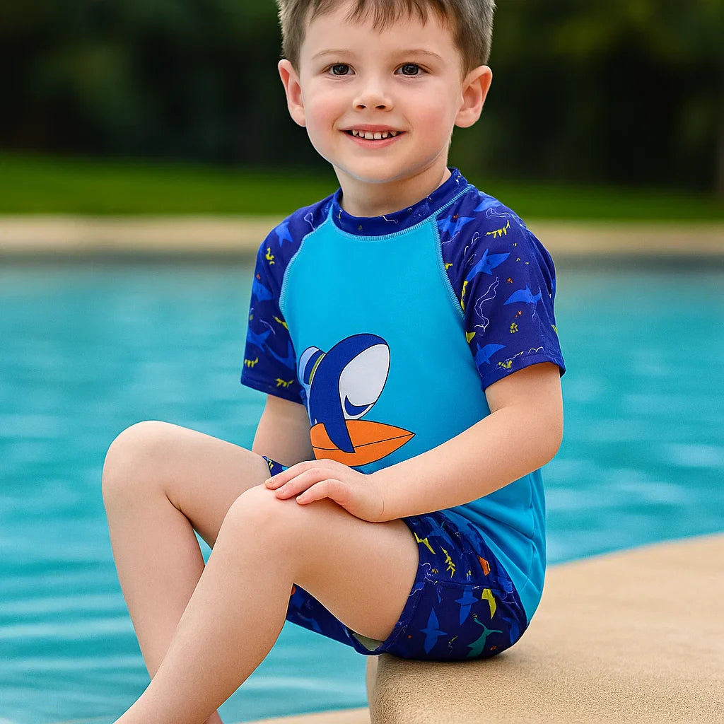 AquaFun – Breathable & Safe – Children's Swim Set with UPF Protection