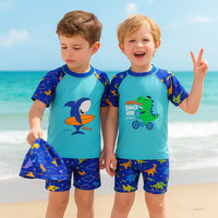 Thumbnail for AquaFun – Breathable & Safe – Children's Swim Set with UPF Protection