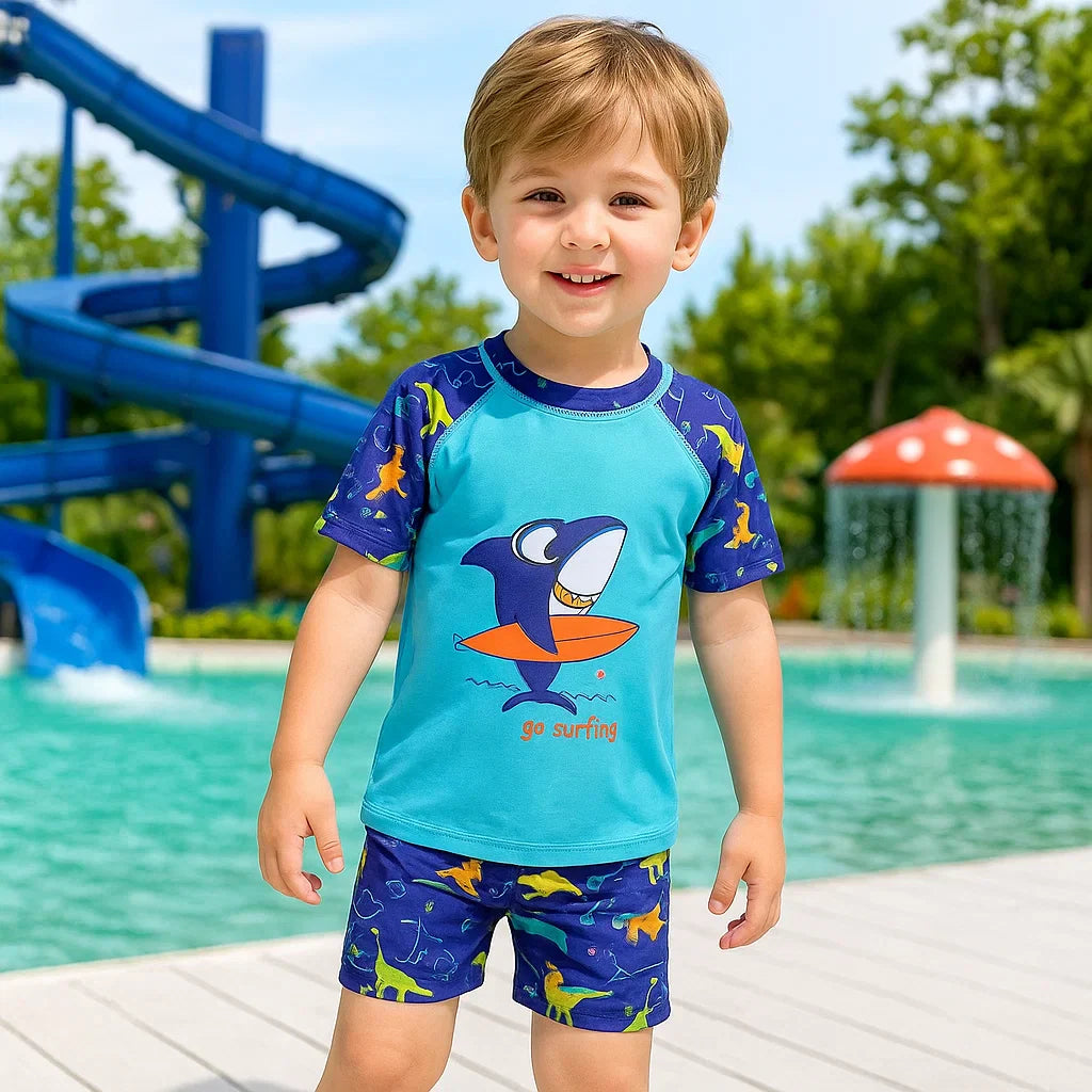 AquaFun – Breathable & Safe – Children's Swim Set with UPF Protection