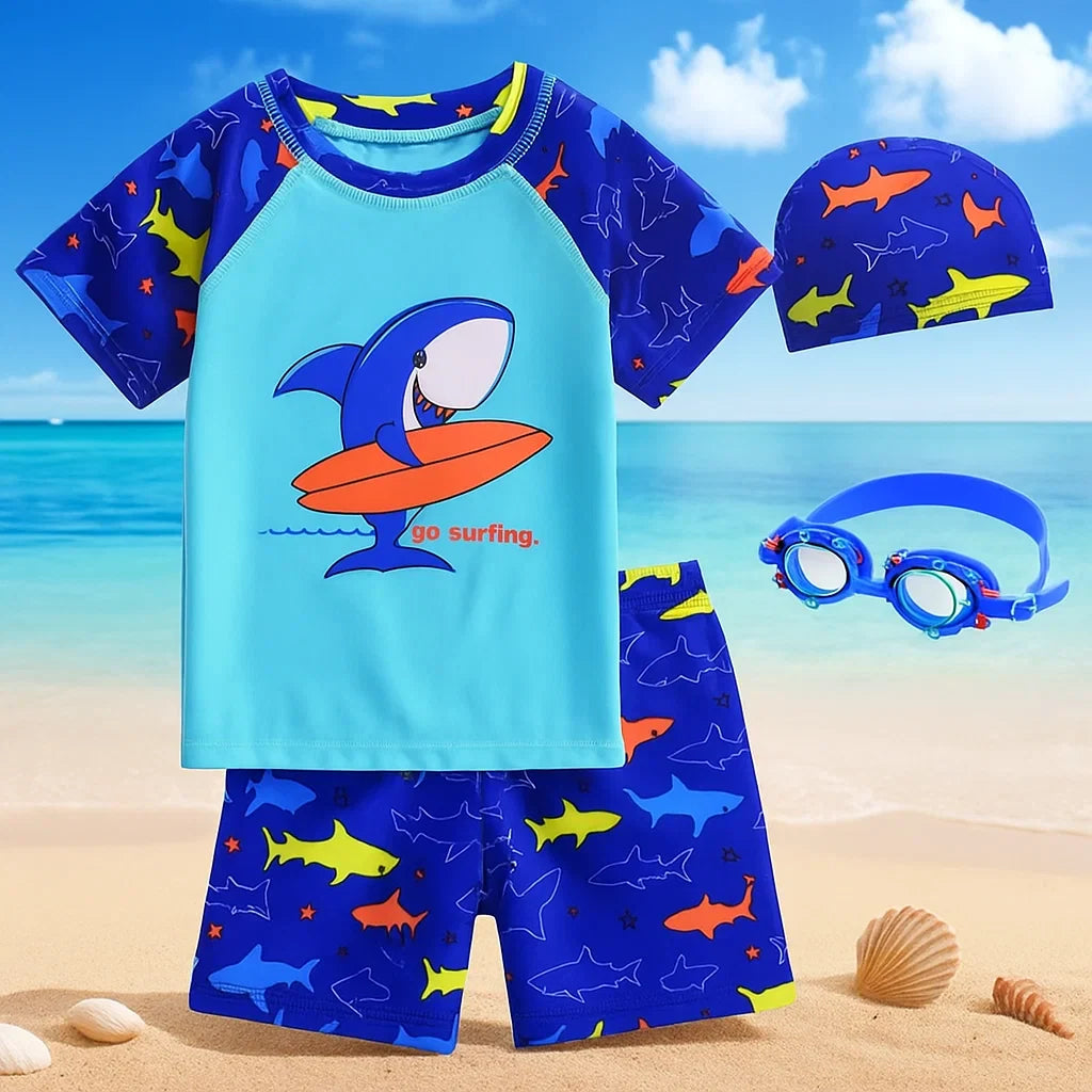 AquaFun – Breathable & Safe – Children's Swim Set with UPF Protection